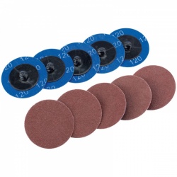 50MM 120 GRIT 2 INCH ROLOC DISCS